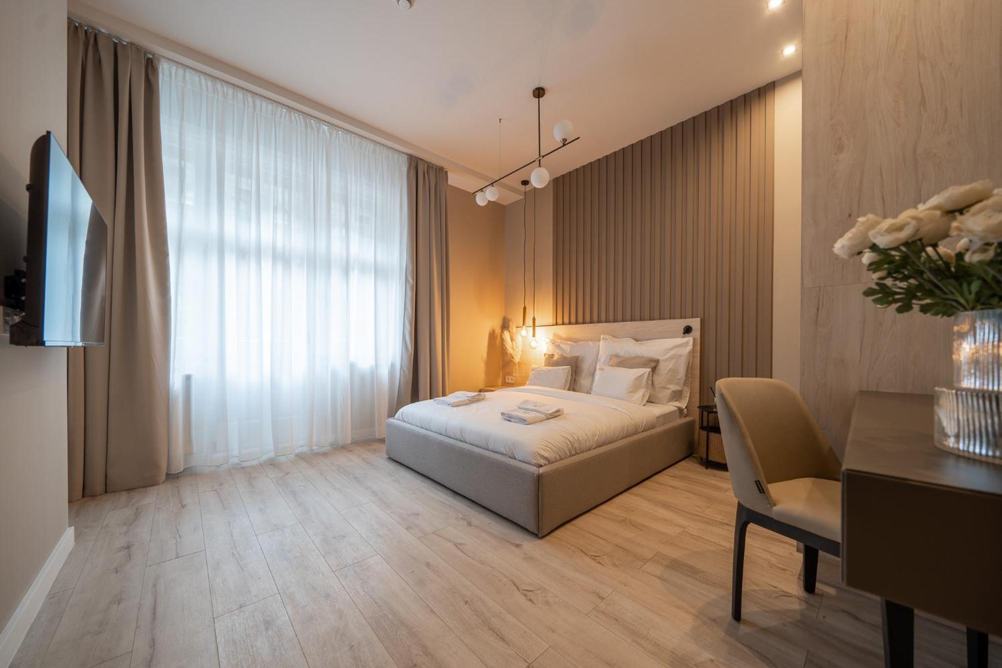 Karoly Boutique Suites, Best Location By Bqa Budapest Szoba fotó